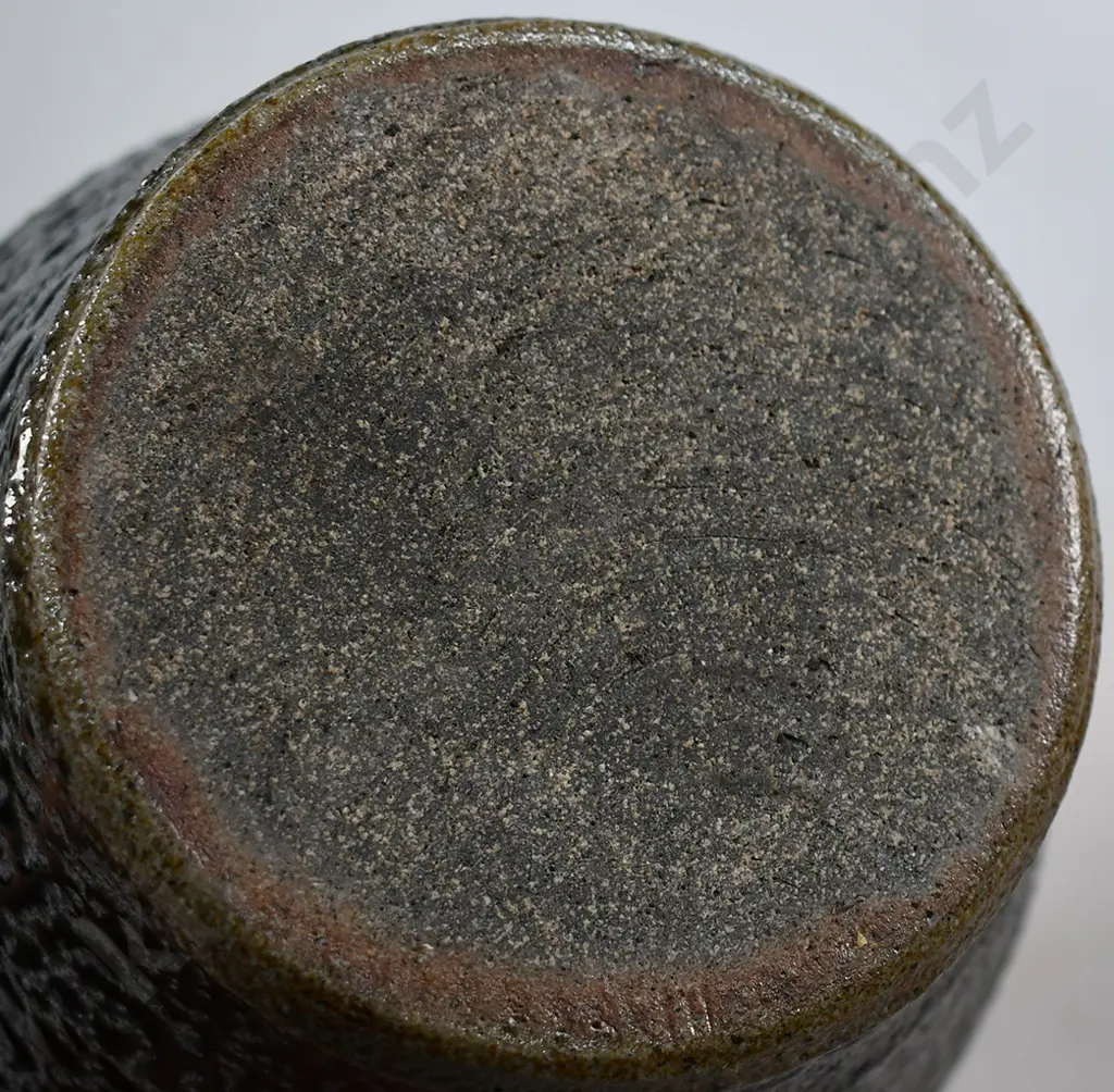 MIREK SMISEK SALT GLAZED WINE FLAGON Image 1++