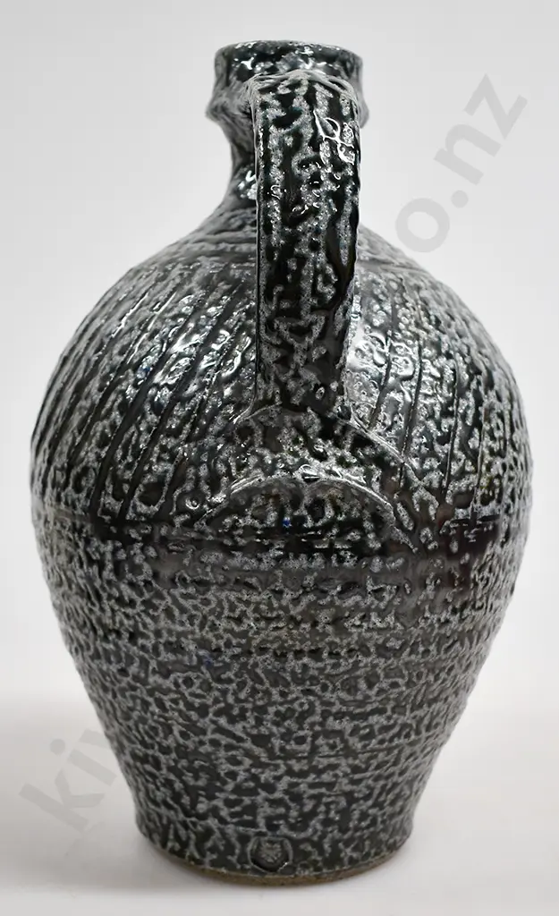 MIREK SMISEK SALT GLAZED WINE FLAGON Image 1++
