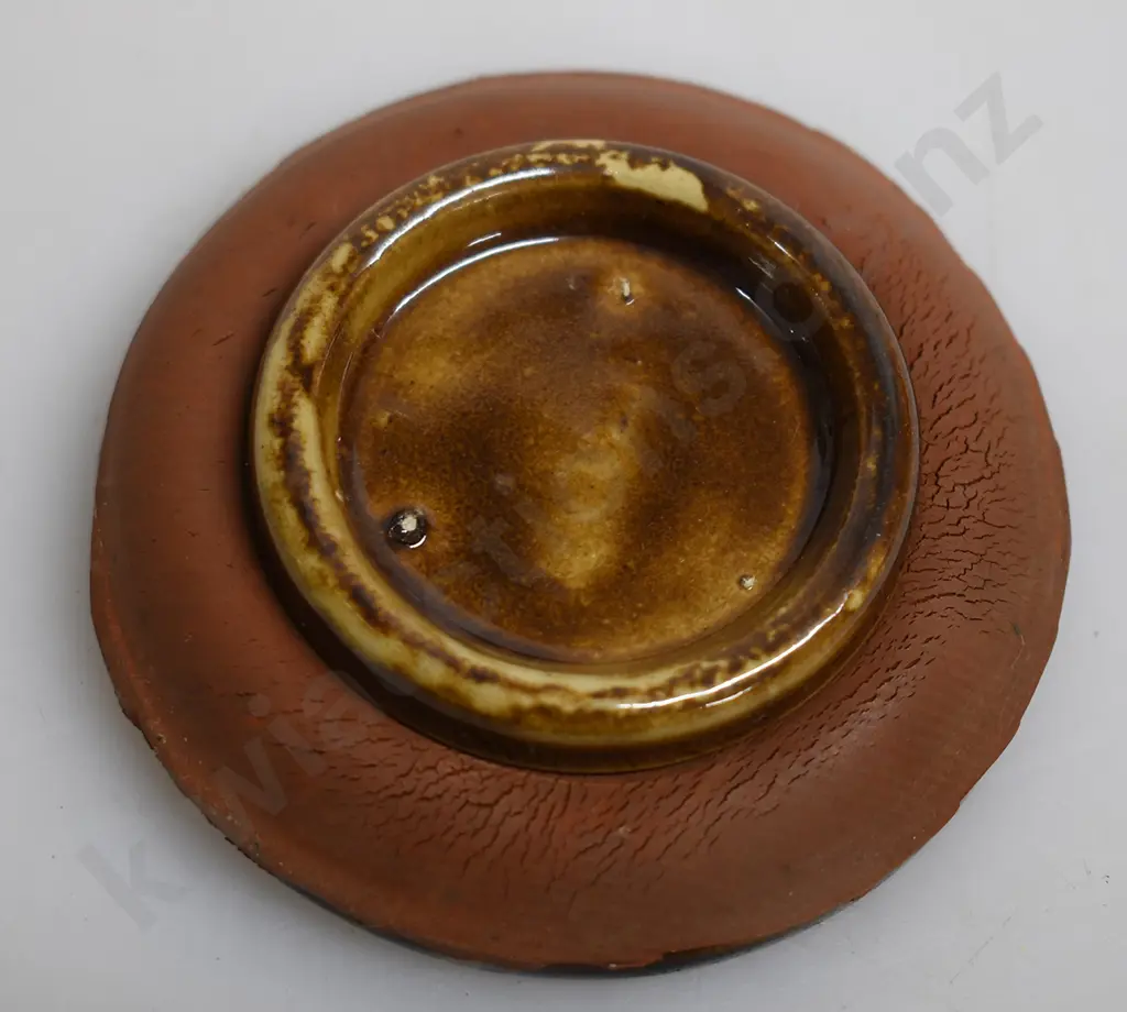 MAJOLICA  POTTERY TOBACCO JAR Image 1++