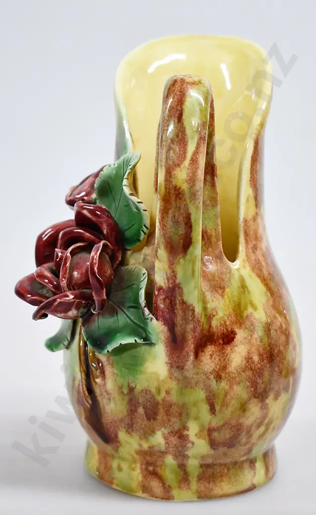 COLONIAL POTTERY JUG & VASE Image 1++