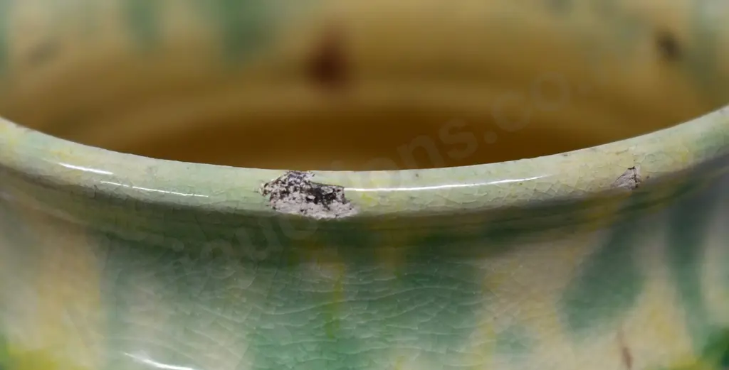 COLONIAL POTTERY JUG & VASE Image 1++