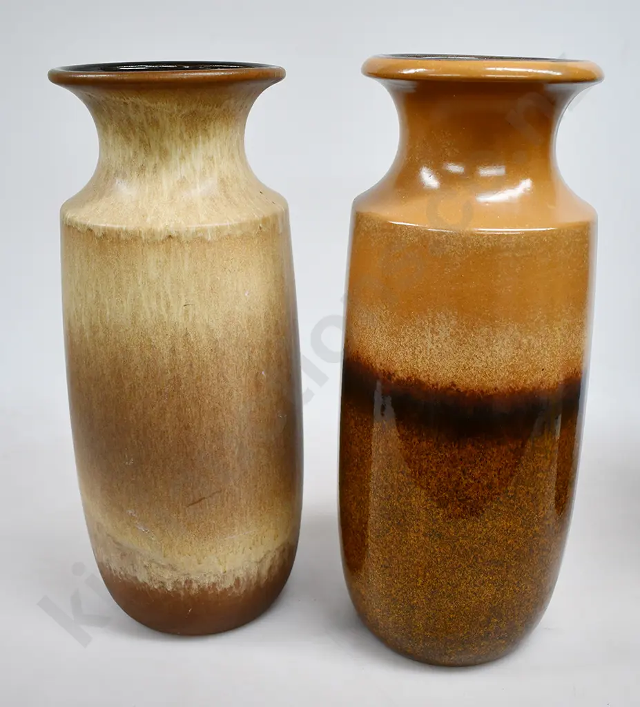 WEST GERMAN POTTERY VASES Image 1++