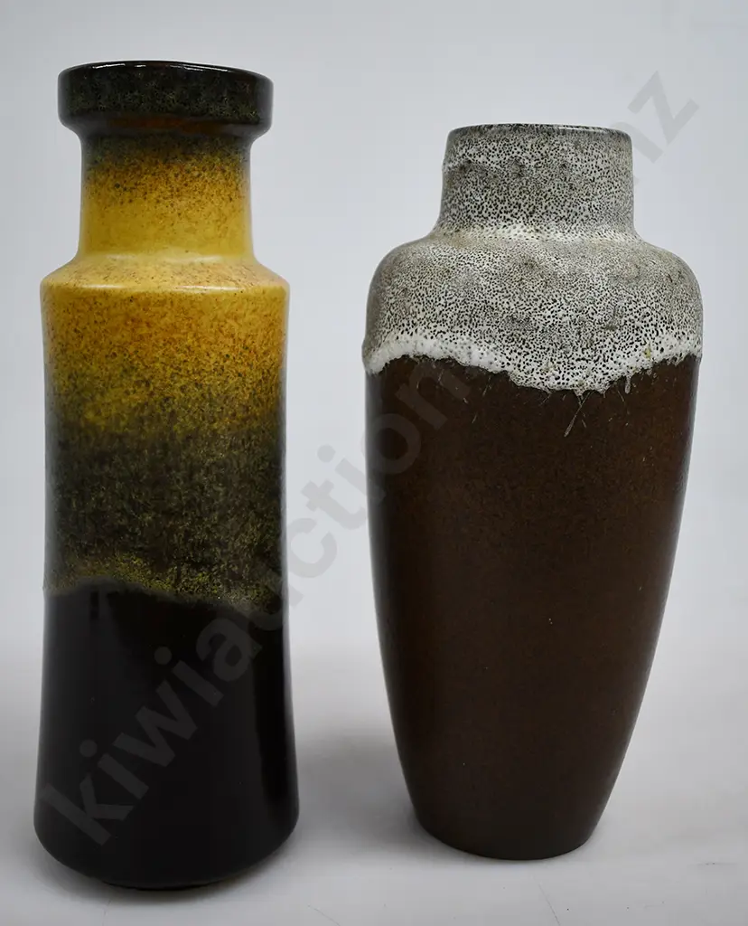 WEST GERMAN POTTERY VASES Image 1++