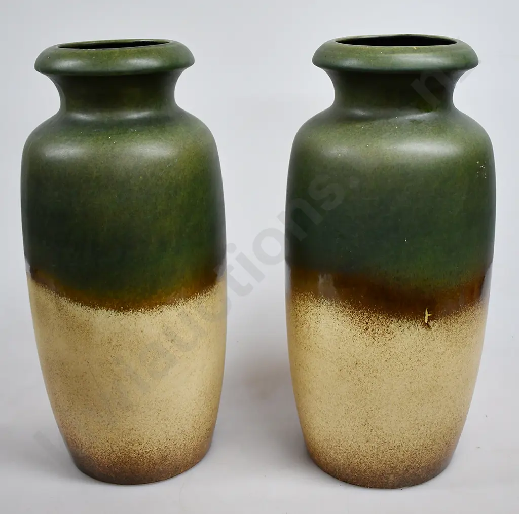 WEST GERMAN POTTERY FLOOR VASES Image 1++
