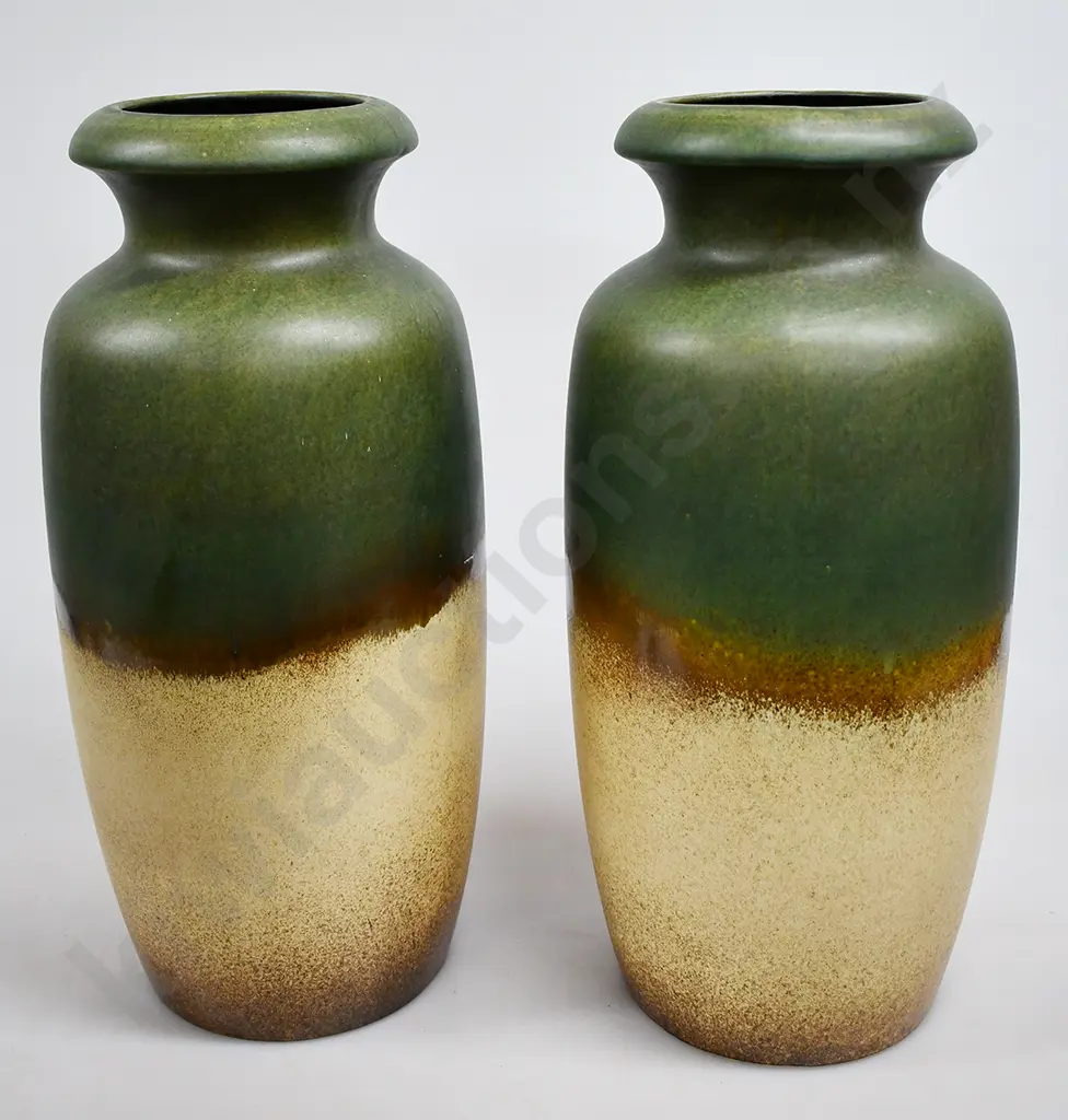WEST GERMAN POTTERY FLOOR VASES Image 1++
