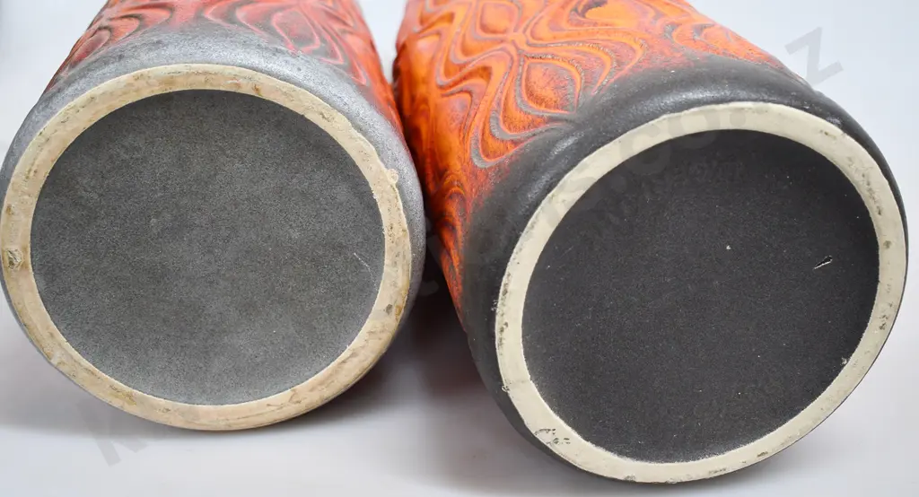 WEST GERMAN POTTERY FLOOR VASES Image 1++