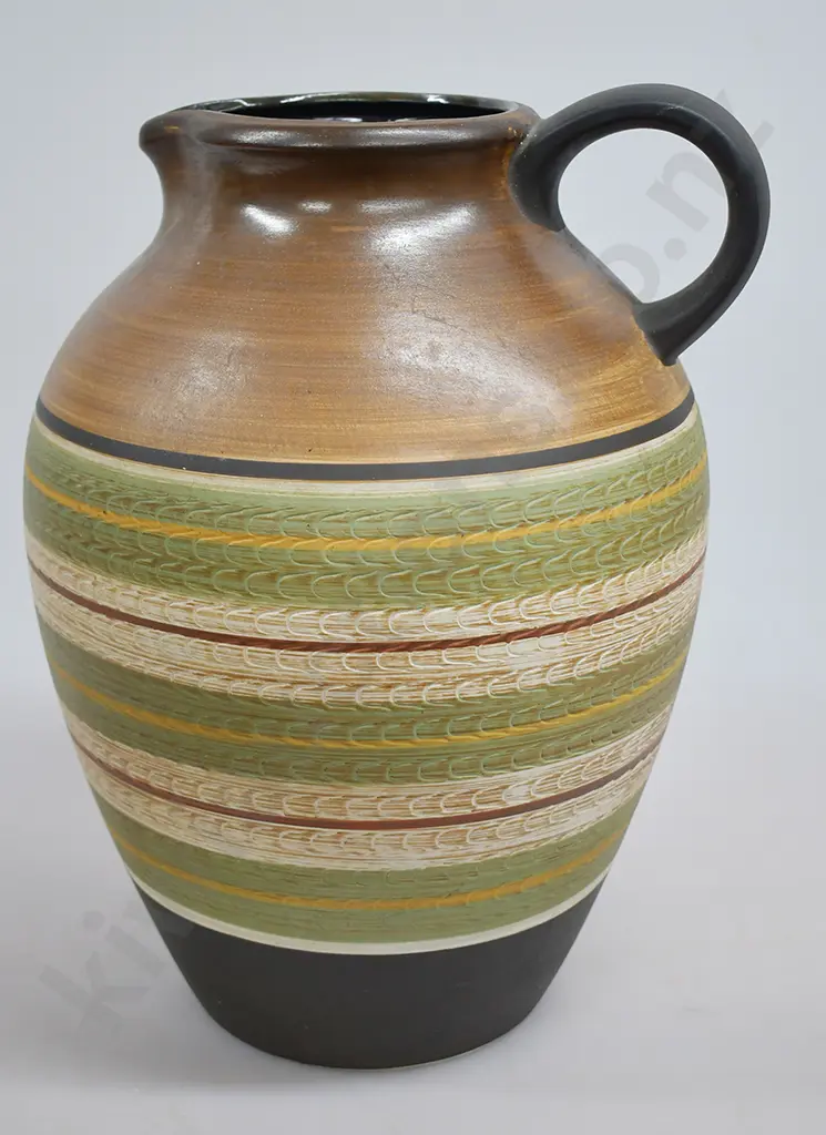 WEST GERMAN POTTERY FLOOR JUG VASE Image 1++