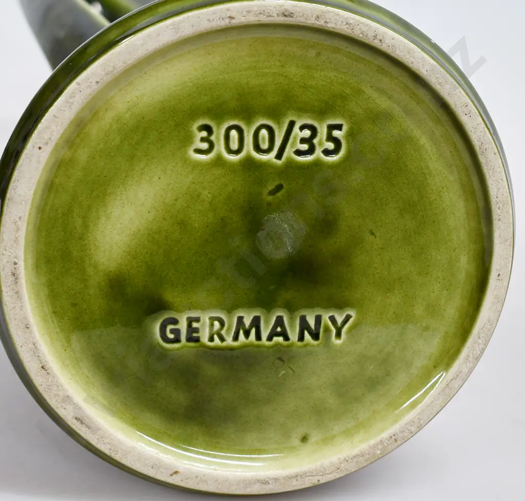 WEST GERMAN POTTERY HANDLED VASES Image 1++