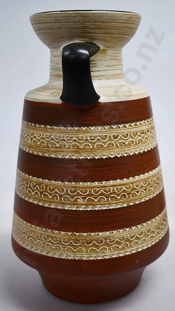 WEST GERMAN POTTERY VASES Image 1++