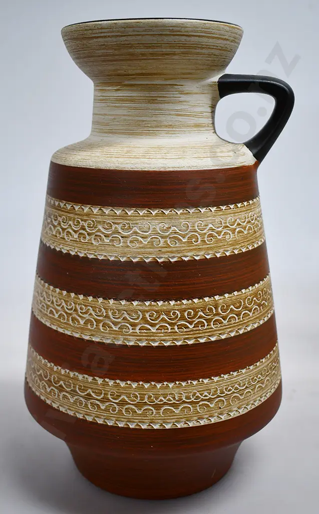 WEST GERMAN POTTERY VASES Image 1++