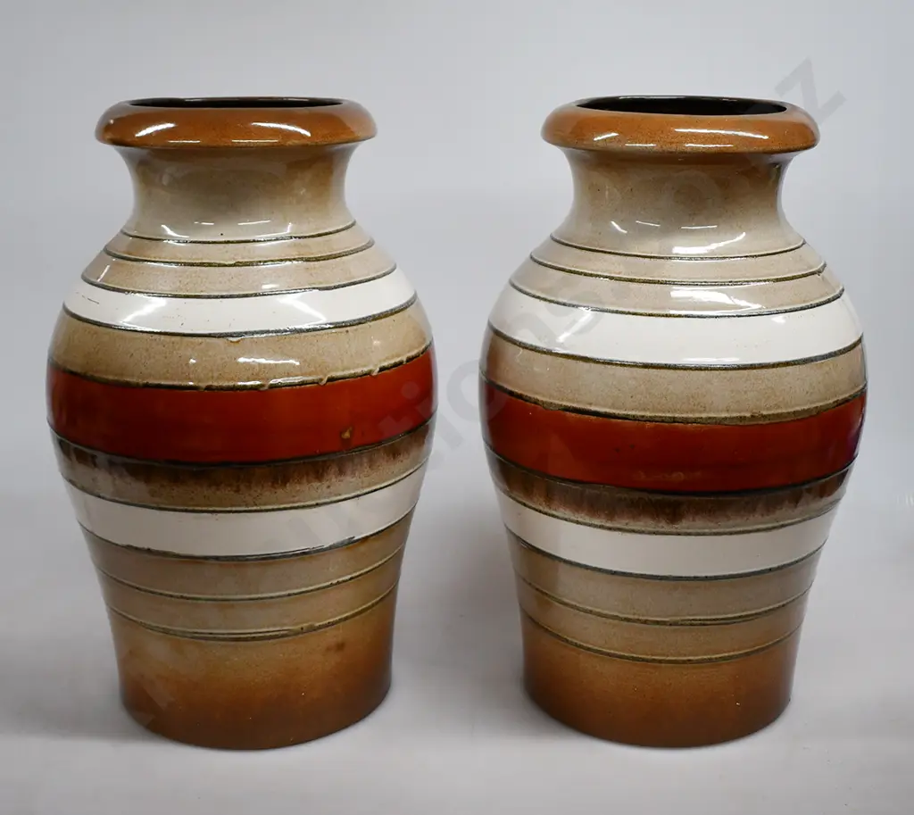WEST GERMAN POTTERY FLOOR VASES Image 1++