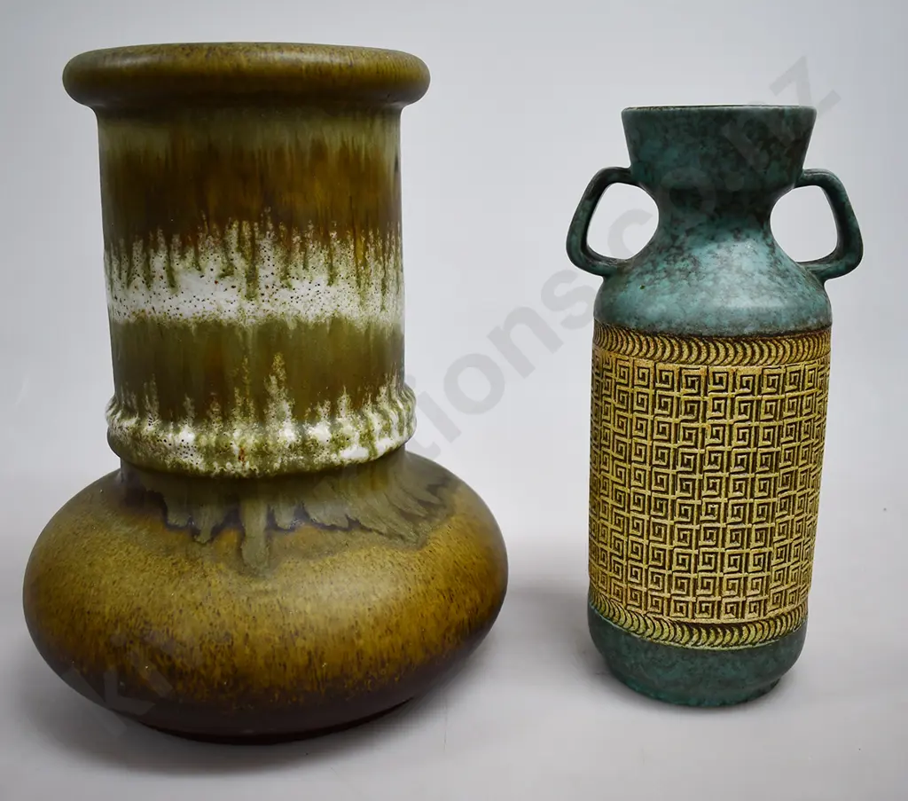WEST GERMAN POTTERY VASES Image 1++