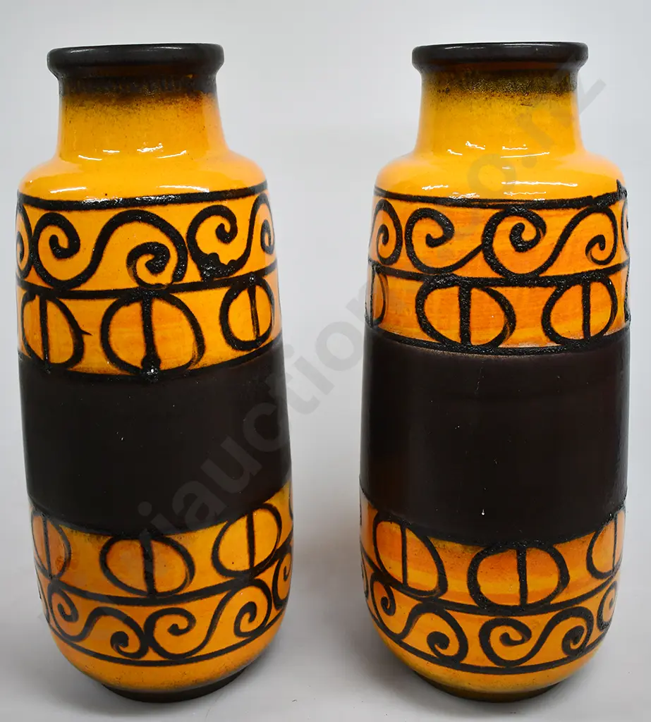 WEST GERMAN POTTERY FLOOR VASES Image 1++