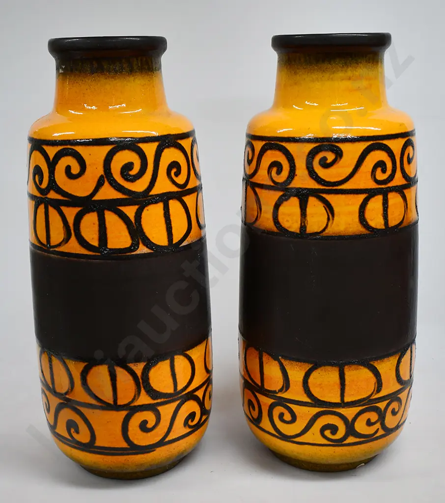 WEST GERMAN POTTERY FLOOR VASES Image 1++