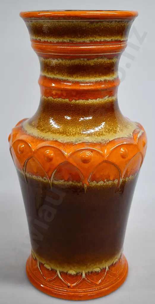 WEST GERMAN POTTERY FLOOR VASES Image 1++