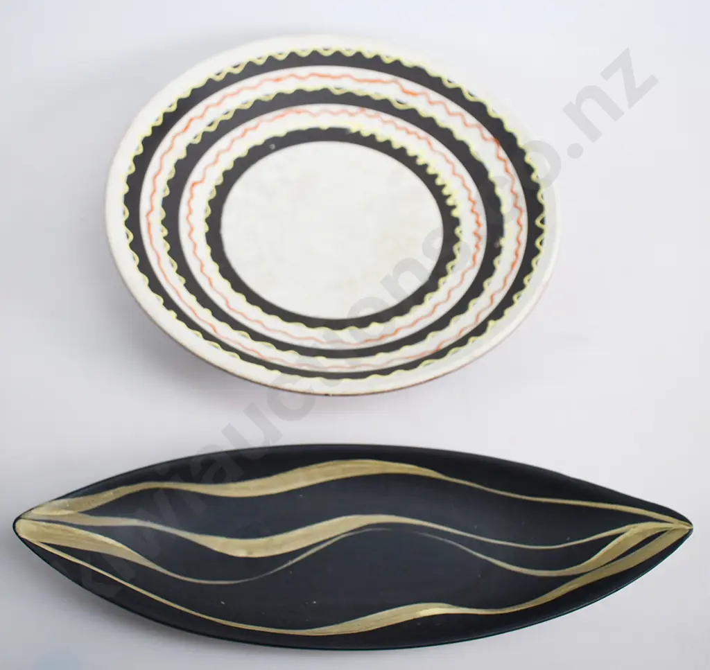 WEST GERMAN POTTERY DECORATIVE BOWL & DISH Image 1++