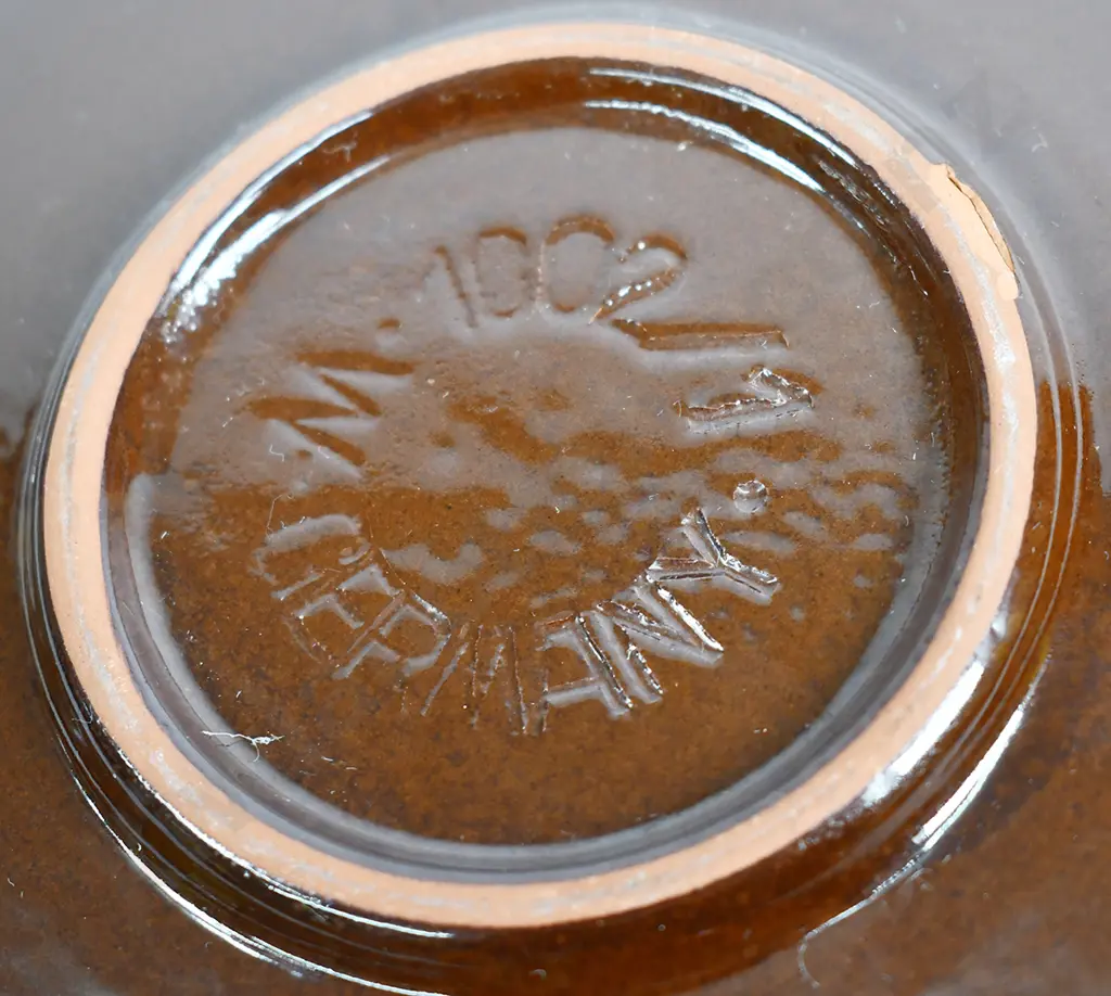 WEST GERMAN POTTERY DECORATIVE BOWL & DISH Image 1++