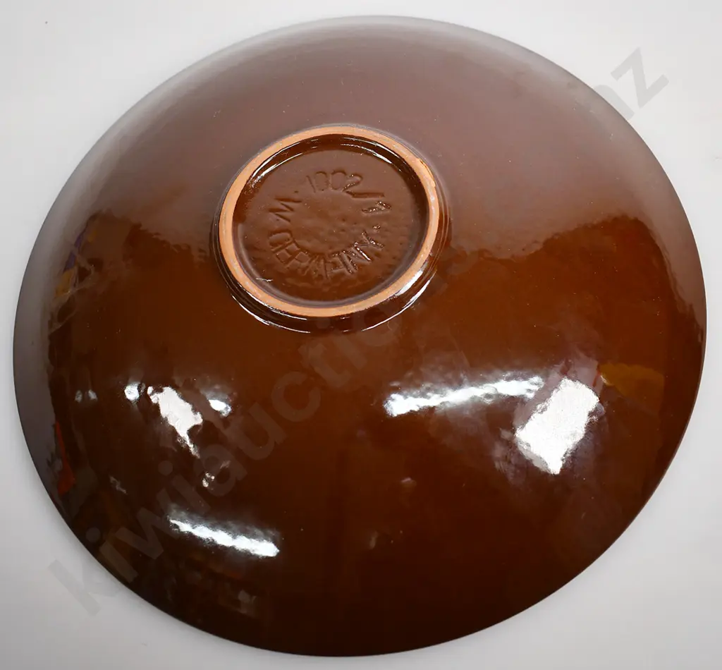WEST GERMAN POTTERY DECORATIVE BOWL & DISH Image 1++