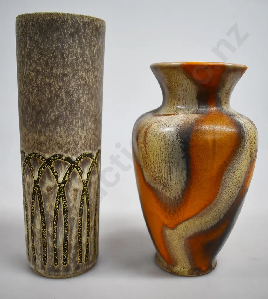 WEST GERMAN POTTERY VASES Image 1++