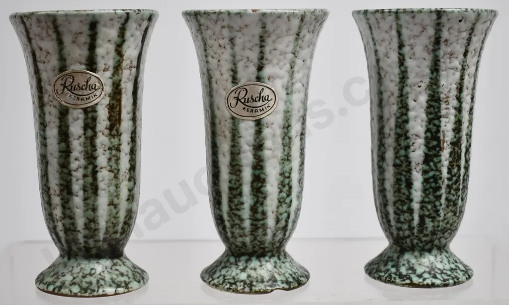 WEST GERMAN POTTERY VASES Image 1++