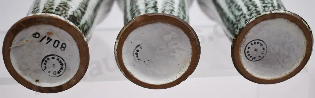 WEST GERMAN POTTERY VASES Image 1++