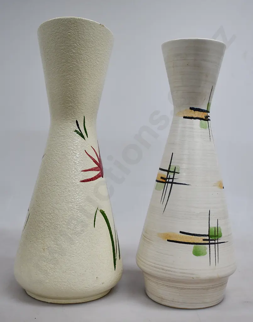 WEST GERMAN POTTERY JUG VASES Image 1++