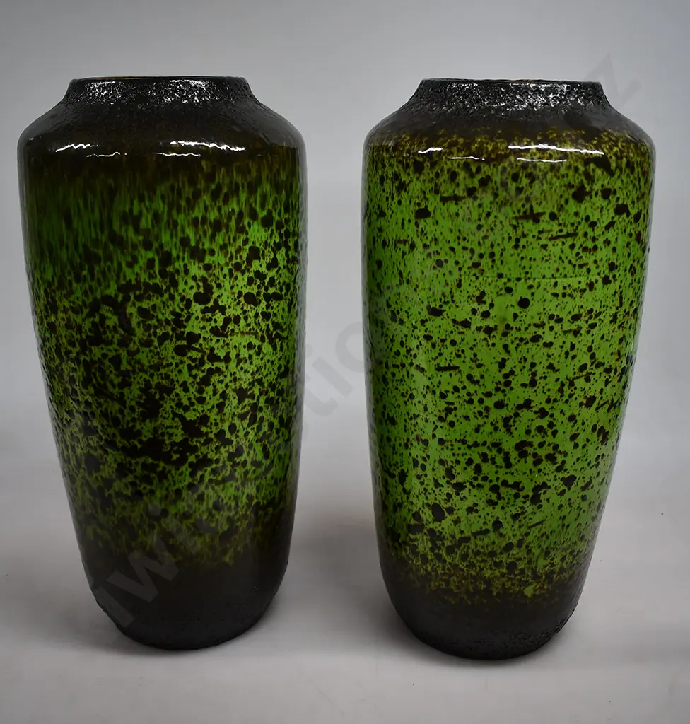 WEST GERMAN POTTERY FLOOR VASES Image 1++