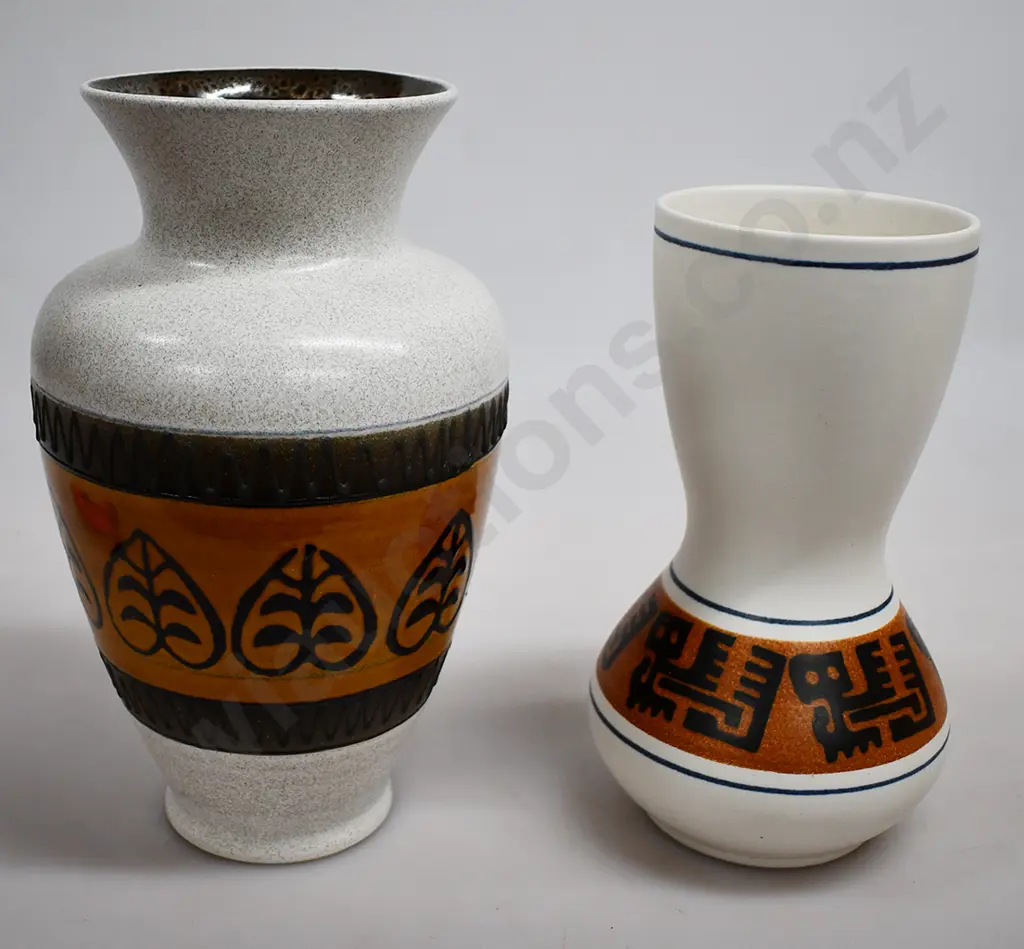 WEST GERMAN POTTERY VASES Image 1++