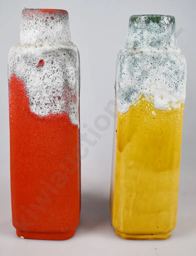WEST GERMAN POTTERY VASES Image 1++