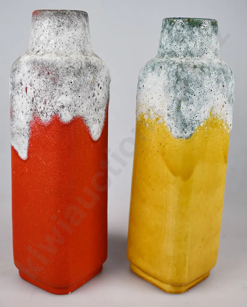 WEST GERMAN POTTERY VASES Image 1++