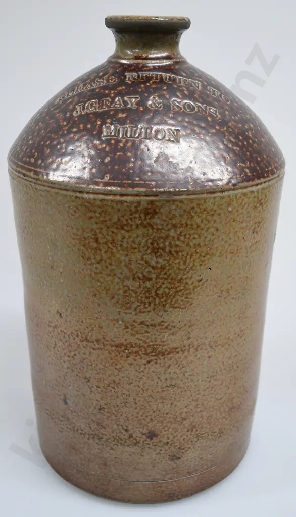 GRAY MILTON STORE JAR Image 1++