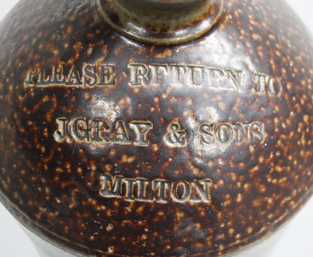 GRAY MILTON STORE JAR Image 1++