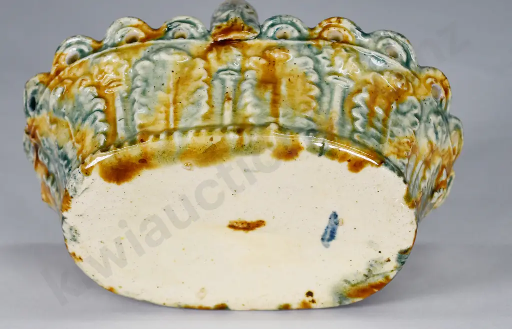 WOODNORTH POTTERY BASKET Image 1++