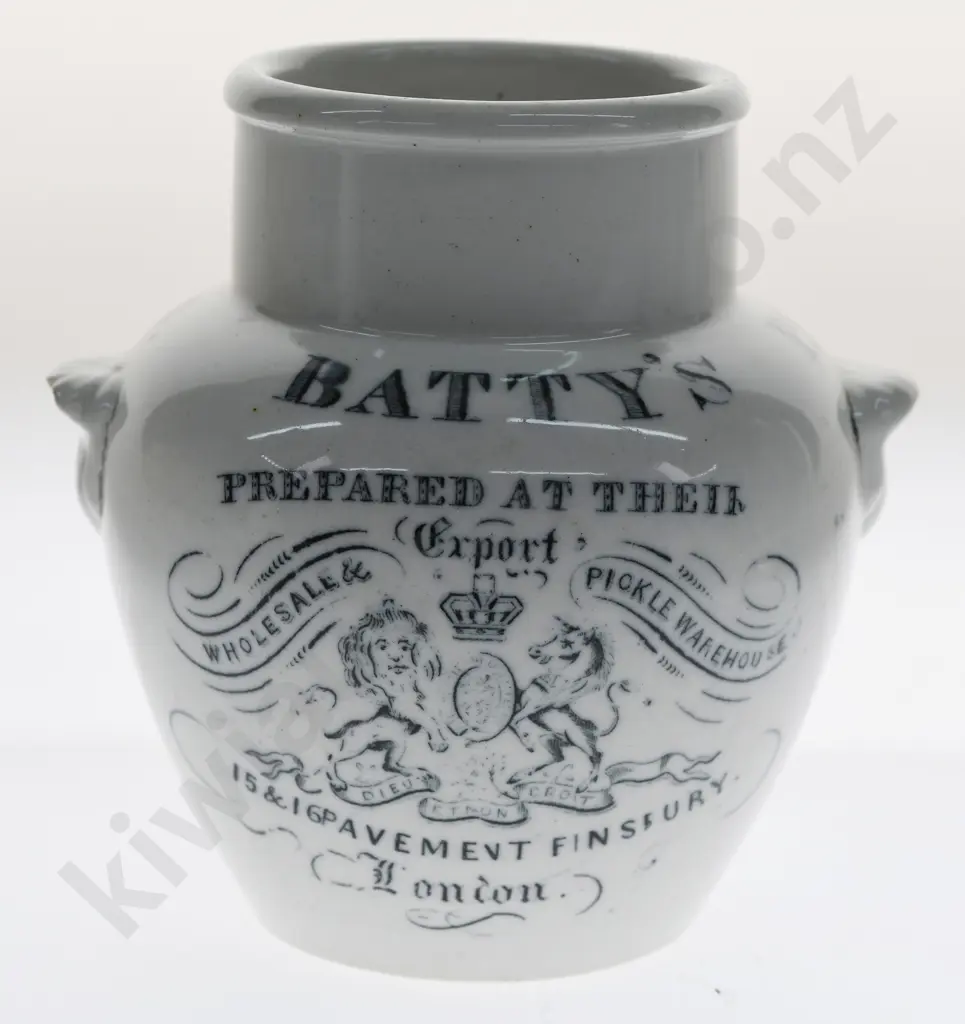 BATTY’S PATENT MUSTARD POT Image 1++