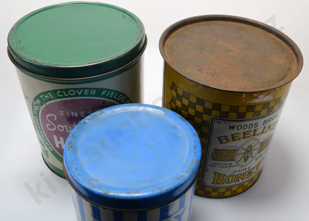 NEW ZEALAND HONEY TINS Image 1++