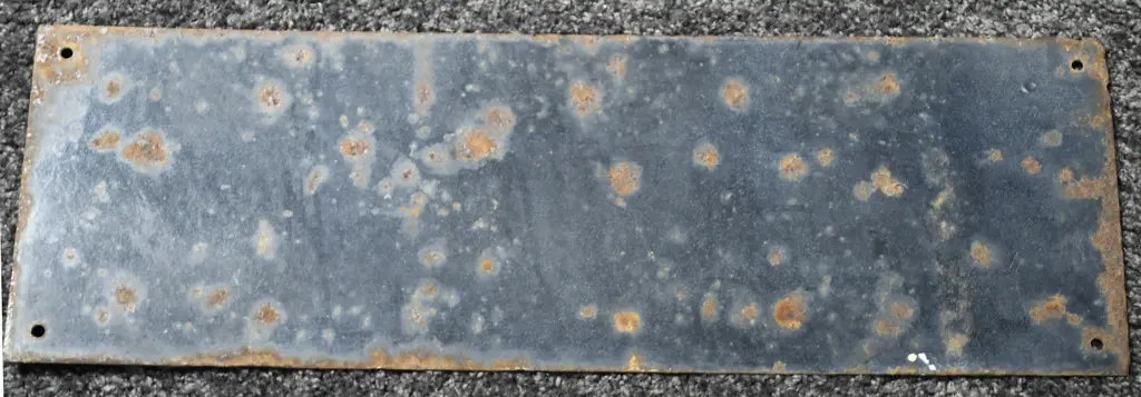 TEXACO MOTOR OIL ENAMEL SIGN Image 1++