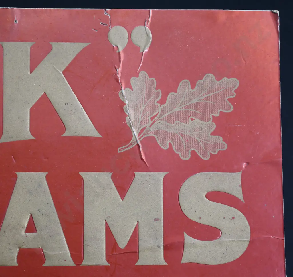 OAK JAMS CARD SIGN Image 1++