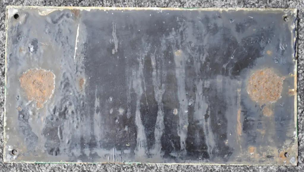 PRUDENTIAL ENAMEL SIGN Image 1++