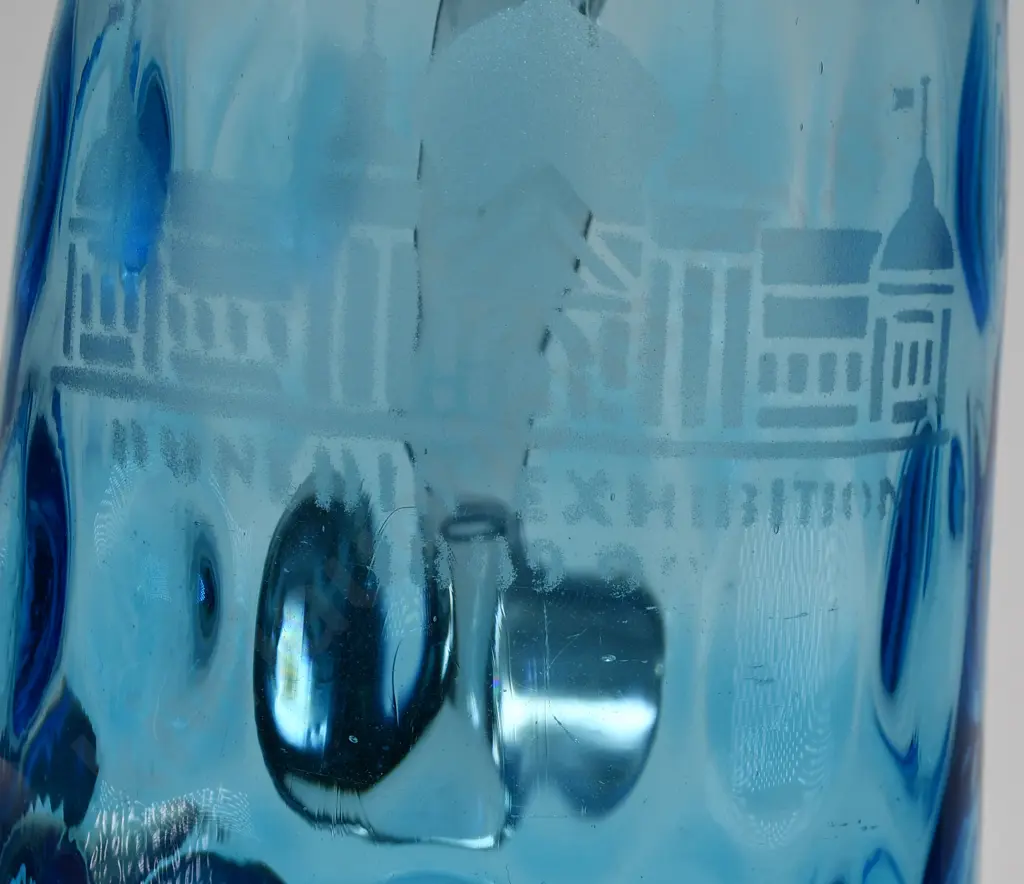 DUNEDIN 1890 EXHIBITION EARLY GLASS JUG Image 1++