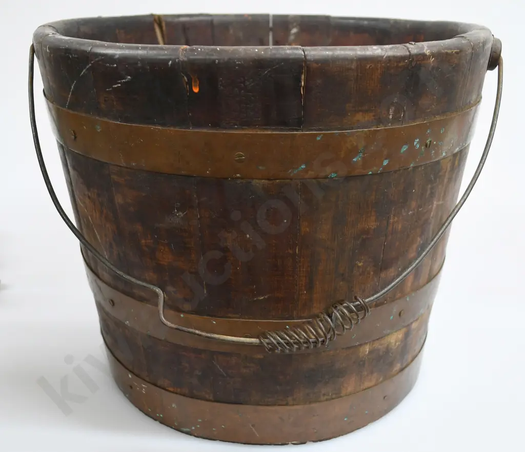 WOODEN MILK PAIL Image 1++