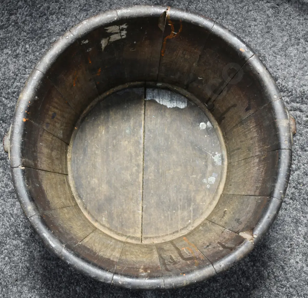 WOODEN MILK PAIL Image 1++