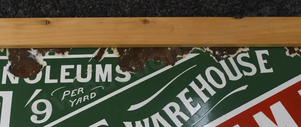 SCOULLAR & CHISHOLM ENAMEL SIGN Image 1++