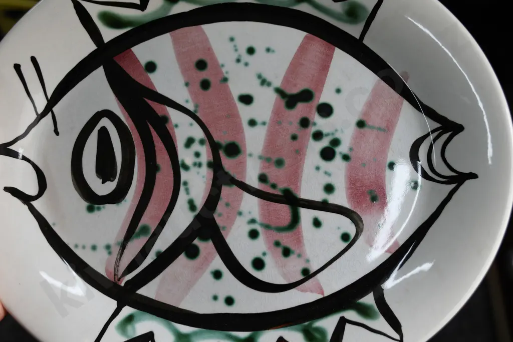 FRANK CARPAY CROWN LYNN PLATTER Image 1++