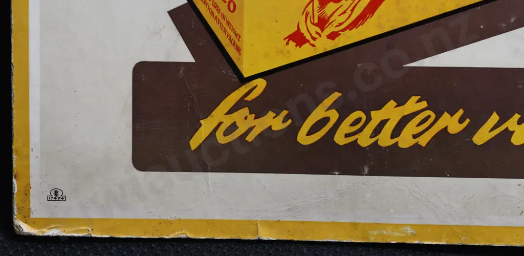 PLAYERS DIGGER ADVERTISING SIGN Image 1++