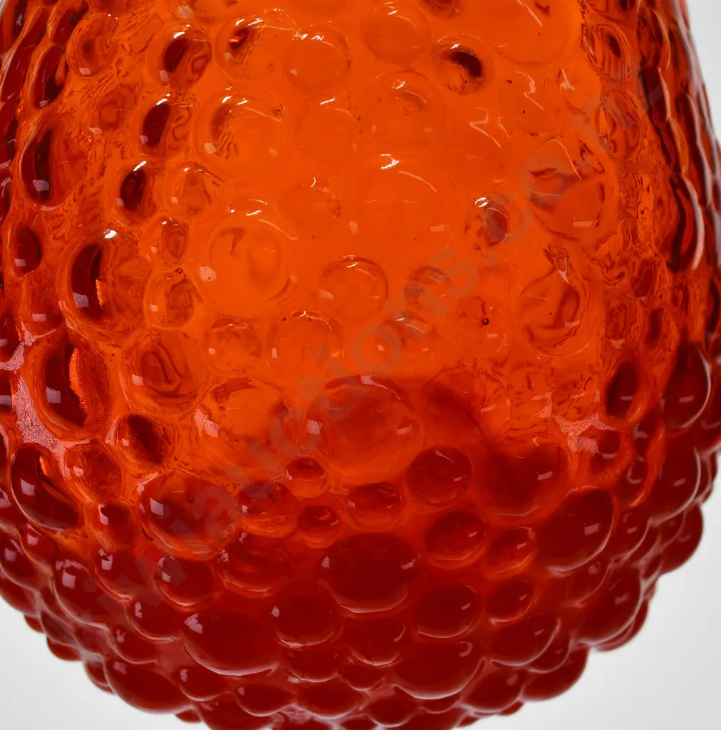 ORANGE HOBNAIL GENIE BOTTLE Image 1++