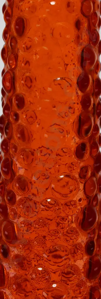 ORANGE HOBNAIL GENIE BOTTLE Image 1++