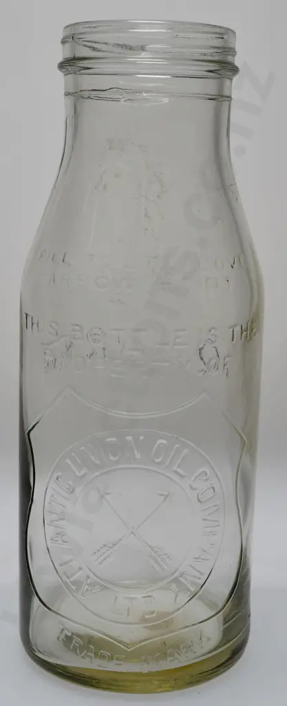 ATLANTIC UNION OIL BOTTLE Image 1++
