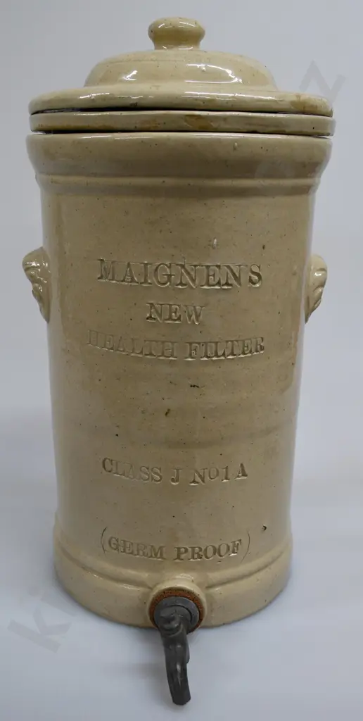 MAIGNENS HEALTH STONEWARE WATER FILTER Image 1++