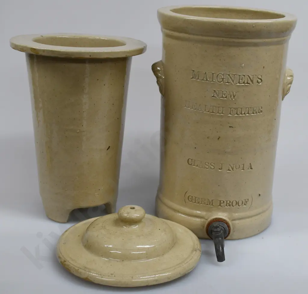 MAIGNENS HEALTH STONEWARE WATER FILTER Image 1++