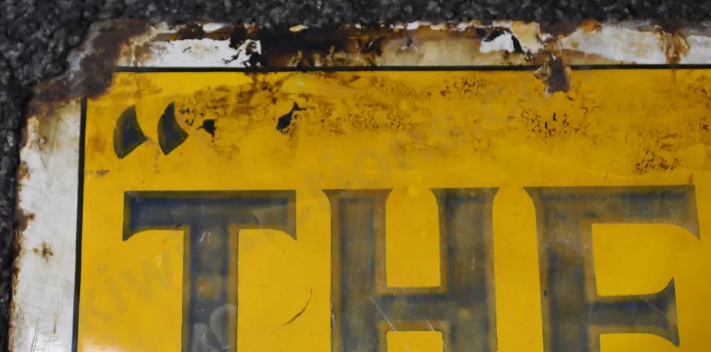 BRISTOL PIANO ENAMEL SIGN Image 1++